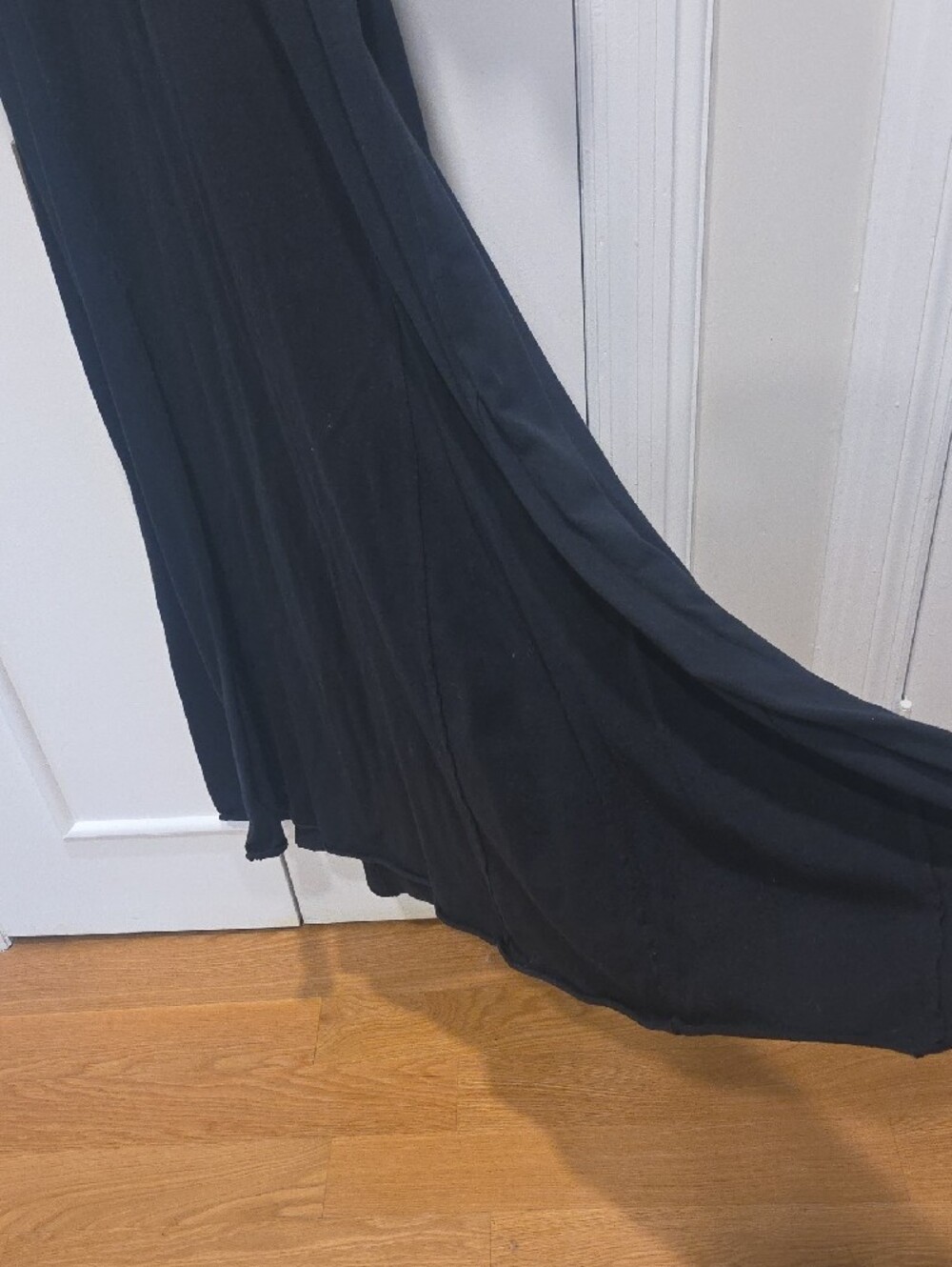 Free People Black Puff-Sleeve Maxi Dress - Picture 4 of 6